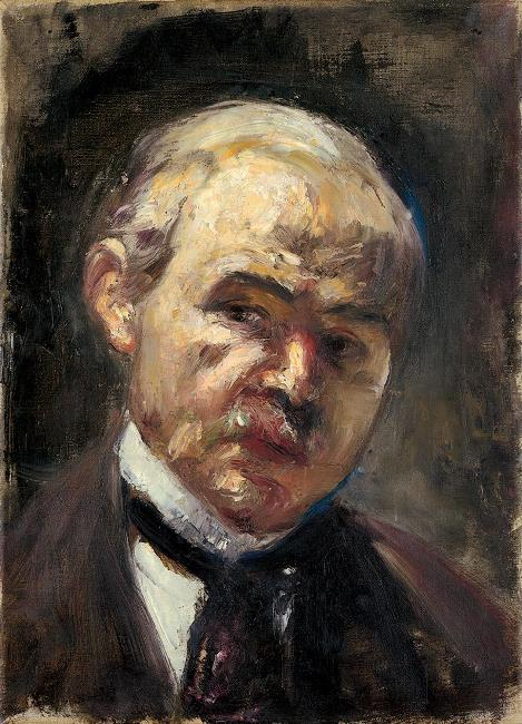 Lesser Ury, 'Self portrait', c. 1921, Private Collection